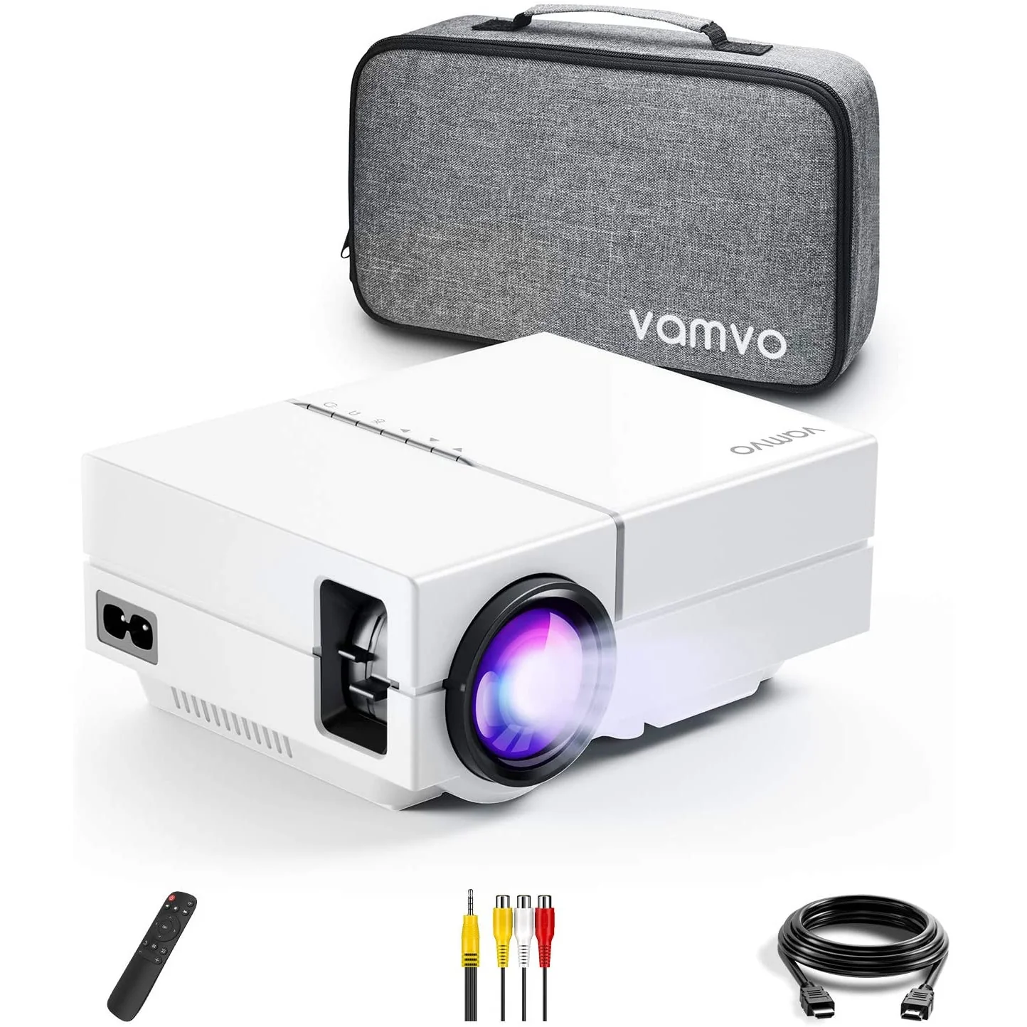 Vamvo - Proyector portátil para películas 1080P